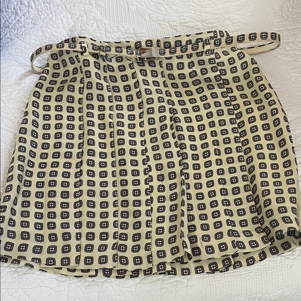Jcrew box pleat skirt